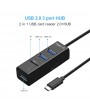 USB Accessories - 3 Ports USB C HUB Type C Splitter with TF Card Reader USB-C Adapter for Macbook Pro Air Surface Pro 6 Huawei Matebook HUB