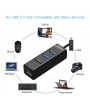 USB Accessories - 3 Ports USB C HUB Type C Splitter with TF Card Reader USB-C Adapter for Macbook Pro Air Surface Pro 6 Huawei Matebook HUB
