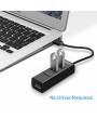 USB Accessories - 3 Ports USB C HUB Type C Splitter with TF Card Reader USB-C Adapter for Macbook Pro Air Surface Pro 6 Huawei Matebook HUB