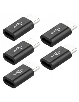 5 PCS for Smart Product Accessories Exquisite Small Micro To USB-C Type-C USB 3.1 Data Charging Adapter Convenient General
