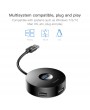 USB Accessories - Baseus USB HUB USB 3.0 USB C HUB for MacBook Pro Surface USB Type C HUB USB 2.0 Adapter with Micro USB for Computer USB Splitter