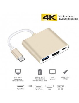 USB C HUB to HDMI for Macbook Pro/Air Thunderbolt 3 USB Type C Dock Adapter Support Samsung Dex mode with PD USB 3.0