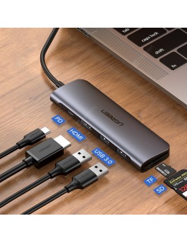 USB C HUB Type C to Multi USB 3.0 HUB HDMI Adapter Dock for MacBook Pro Huawei Mate 30 USB-C 3.1 Splitter Port Type C HUB