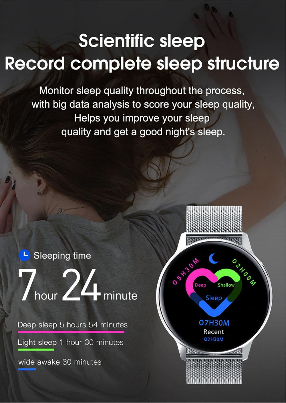 S30 Smart Watch - Black Silicone Band S30 Smart Watch - Black Silicone Band