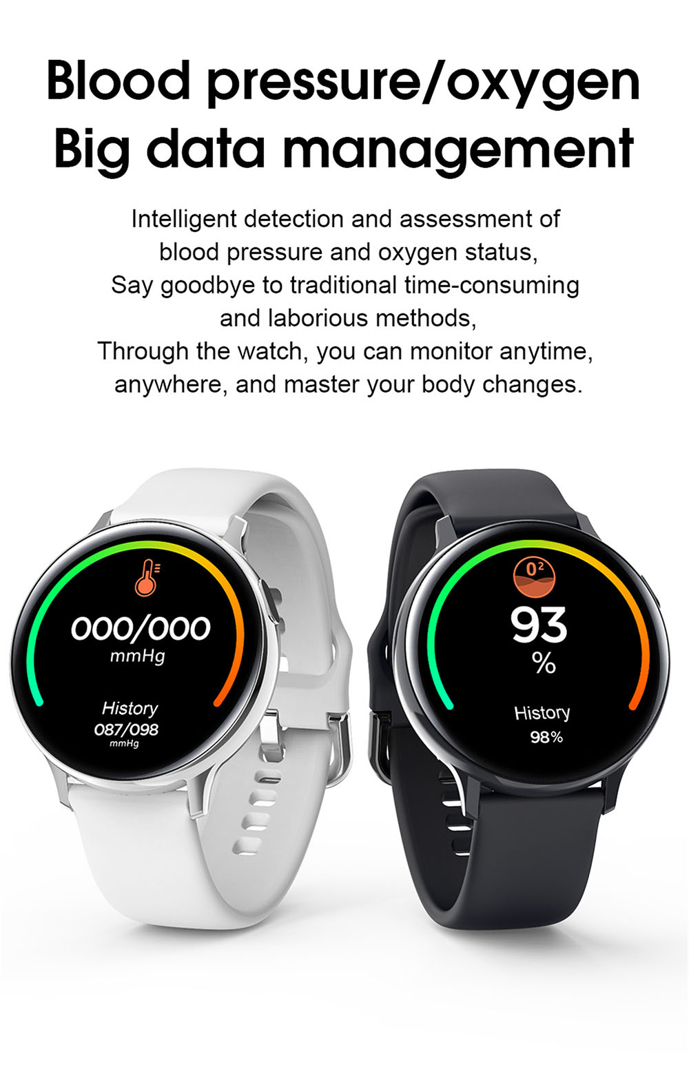 S30 Smart Watch - Black Silicone Band S30 Smart Watch - Black Silicone Band