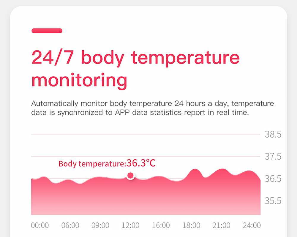 DT29 Thermometer Bracelet Temperature Smartwatch Fitness Tracker Multi Sports Model Watch Face Smart Watch with Medical Grade Chip - Black DT29 Thermometer Bracelet Temperature Smartwatch Fitness Tracker Multi Sports Model Watch Face Smart Watch with Medical Grade Chip - Black