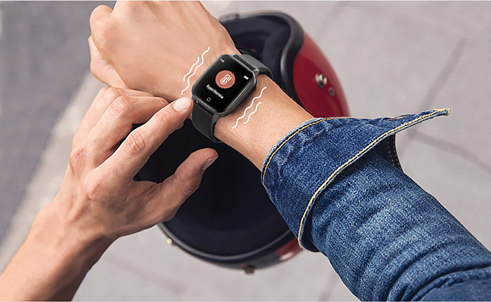 DT29 Thermometer Bracelet Temperature Smartwatch Fitness Tracker Multi Sports Model Watch Face Smart Watch with Medical Grade Chip - Black DT29 Thermometer Bracelet Temperature Smartwatch Fitness Tracker Multi Sports Model Watch Face Smart Watch with Medical Grade Chip - Black