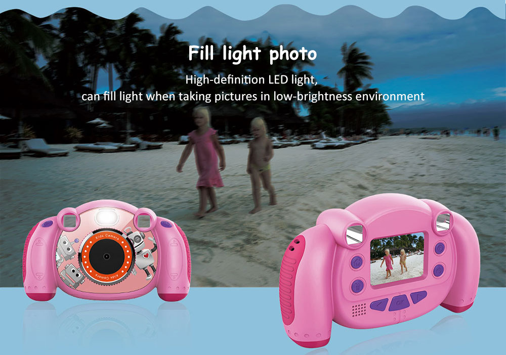 Creative Funny Children's Toy Digital Camera- Pink Creative Funny Children's Toy Digital Camera- Pink